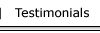 Testimonials